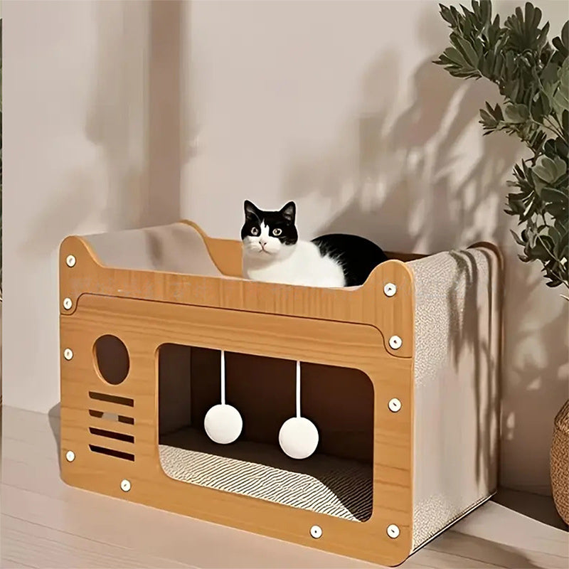 💎 50% RABATT! 💎 2-in-1-Kratzbaum aus Sisal – Neuheit 2026, Platzsparend & Stabil für Katzen 🐾🛋️