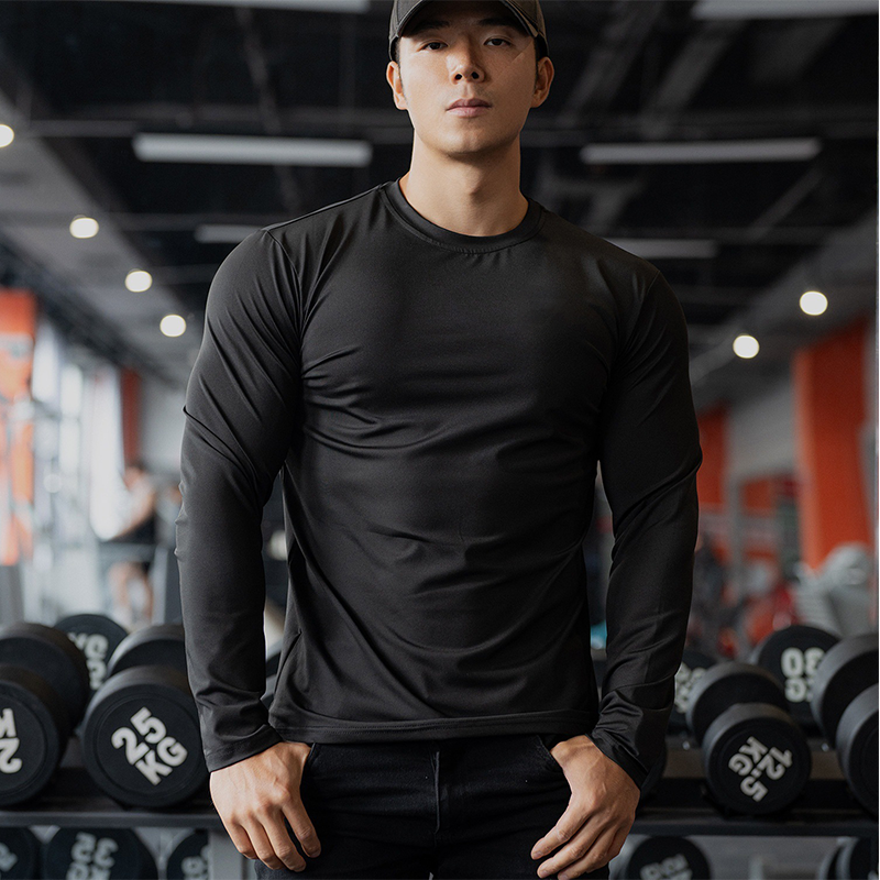 🔥Langärmlige, schnelltrocknende Sportshirts für Herren