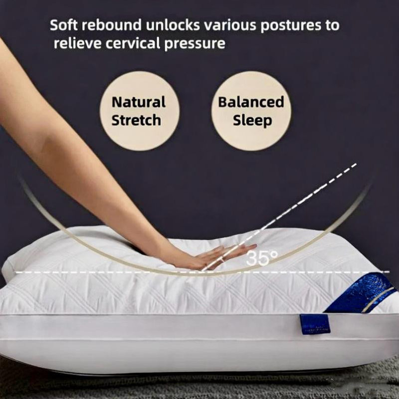 💎 47% RABATT! 💎 Weiche Daunen-Alternative-Kissen – Hypoallergen, 3D-Gesteppt & Maschinenwaschbar 🛏️✨