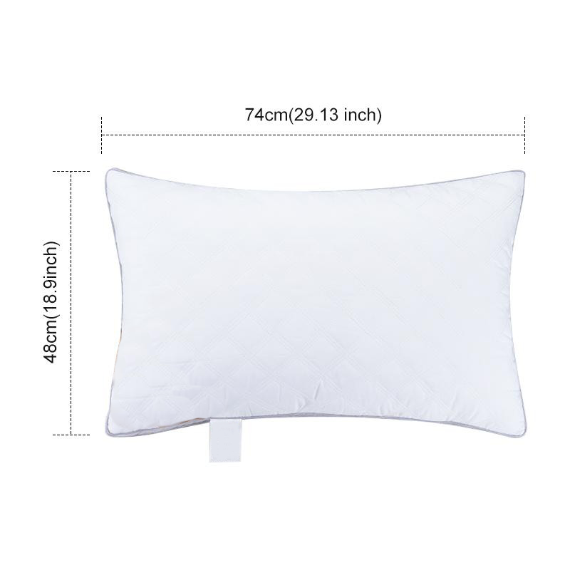 💎 47% RABATT! 💎 Weiche Daunen-Alternative-Kissen – Hypoallergen, 3D-Gesteppt & Maschinenwaschbar 🛏️✨