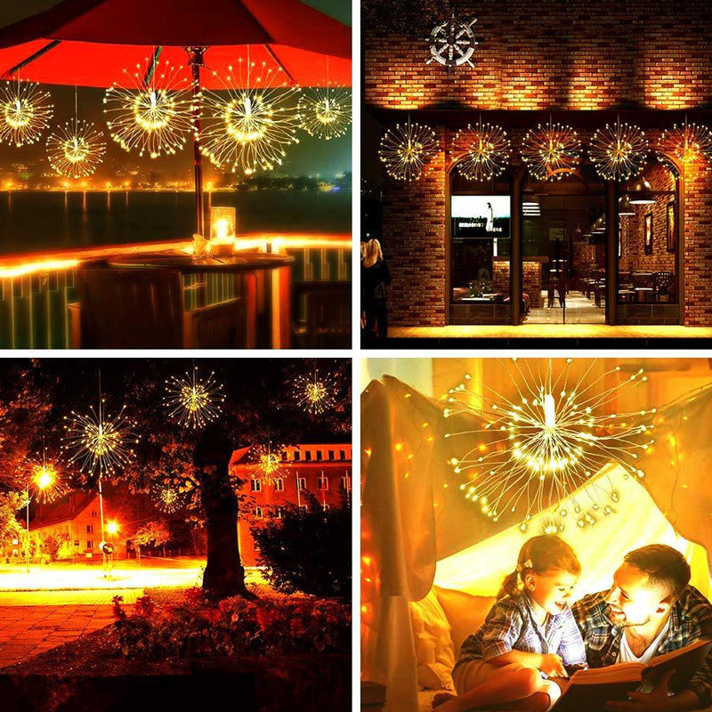 🥳HEISSER SALE 2026🥳💞50.000+ VERKAUFT!❤️ 50 % RABATT!Solar-Feuerwerks-Lichterkette für Garten und Partys