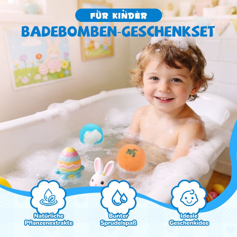 🛁Badebomben mit Ozeanmotiv | 60 g x 12 Stück, schaumiges Badevergnügen & tolle Geschenkidee ✨