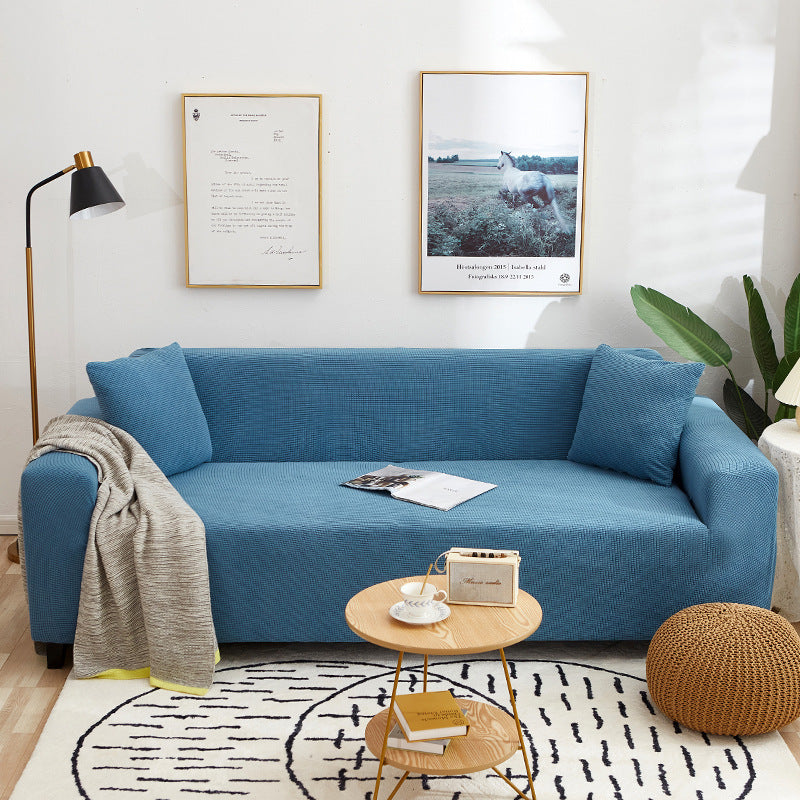 🛋️ 50% RABATT! 🧵 Jacquard-Stretch-Sofabezug aus Strick – Anti-Rutsch, Weicher Stoff & Universelle Passform 🏠