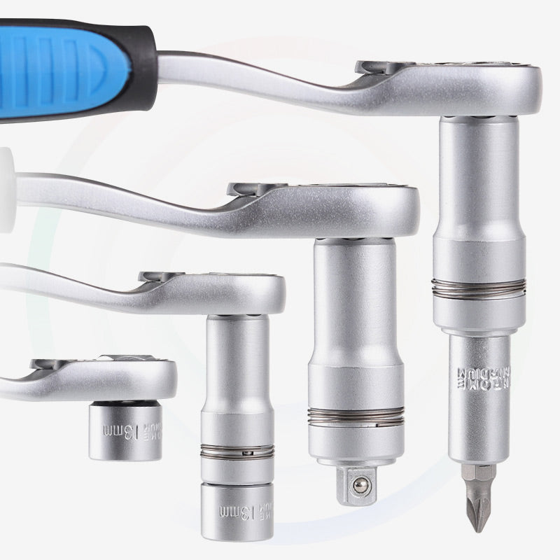 ⏰【 Limitiertes Angebot – 50% Rabatt】💪17/29 STK Core Ratsche Socket Schraubenschlüssel Kit