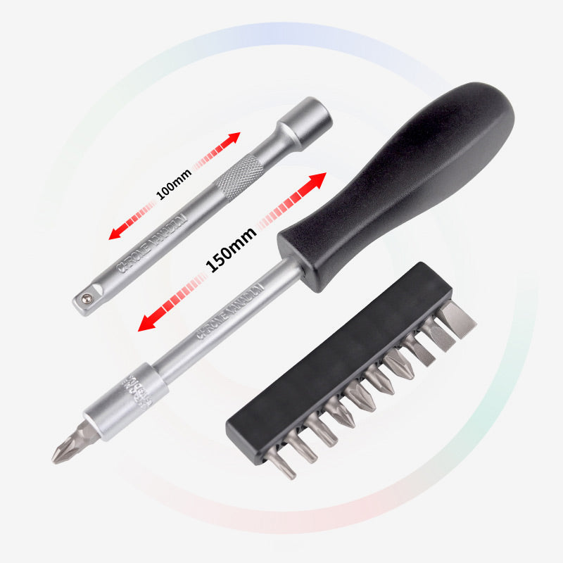 ⏰【 Limitiertes Angebot – 50% Rabatt】💪17/29 STK Core Ratsche Socket Schraubenschlüssel Kit