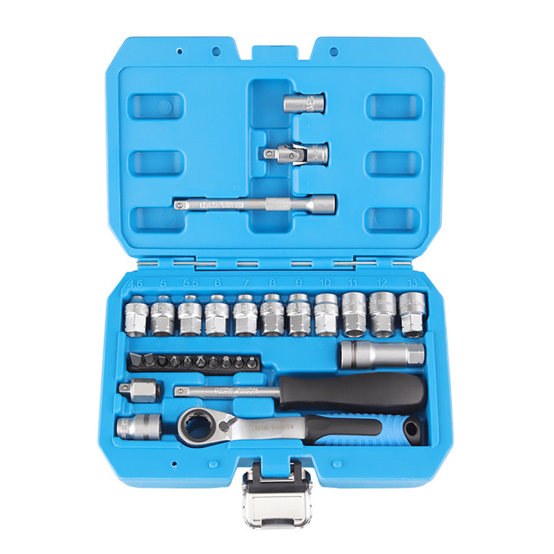 ⏰【 Limitiertes Angebot – 50% Rabatt】💪17/29 STK Core Ratsche Socket Schraubenschlüssel Kit