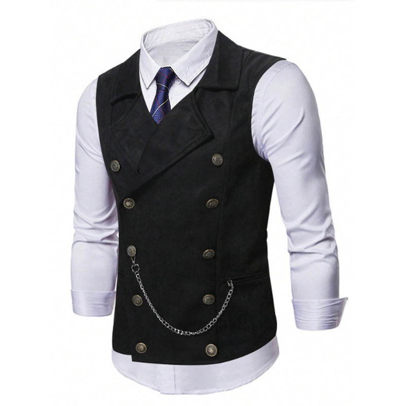 Elegante Retro-Slim-Fit Herrenweste für Anzug & Smoking 👔