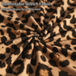 💖💖2026 neuestes Modell, 50 % Rabatt für begrenzte Zeit🔥🔥Minikleid mit Leopardenmuster und Raffungen für Damen