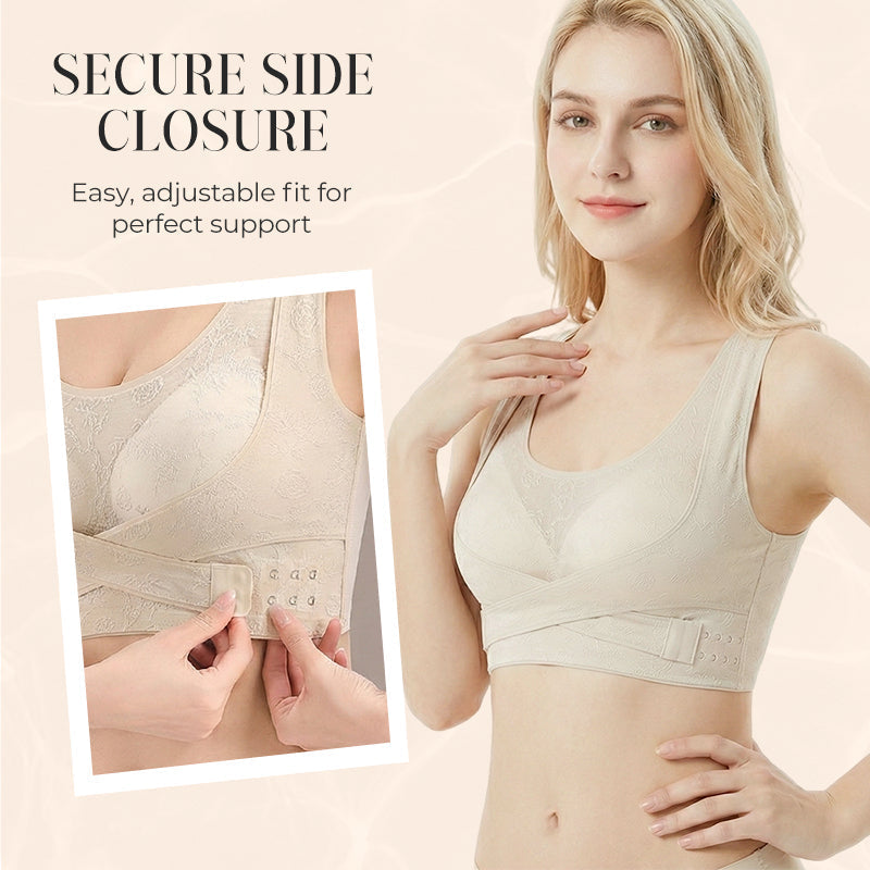 🌸 50 % Rabatt – Sport-BH mit Cross-Back-Design – formend, stützend & vielseitig – ideal für Yoga, Fitness & Alltag 💪