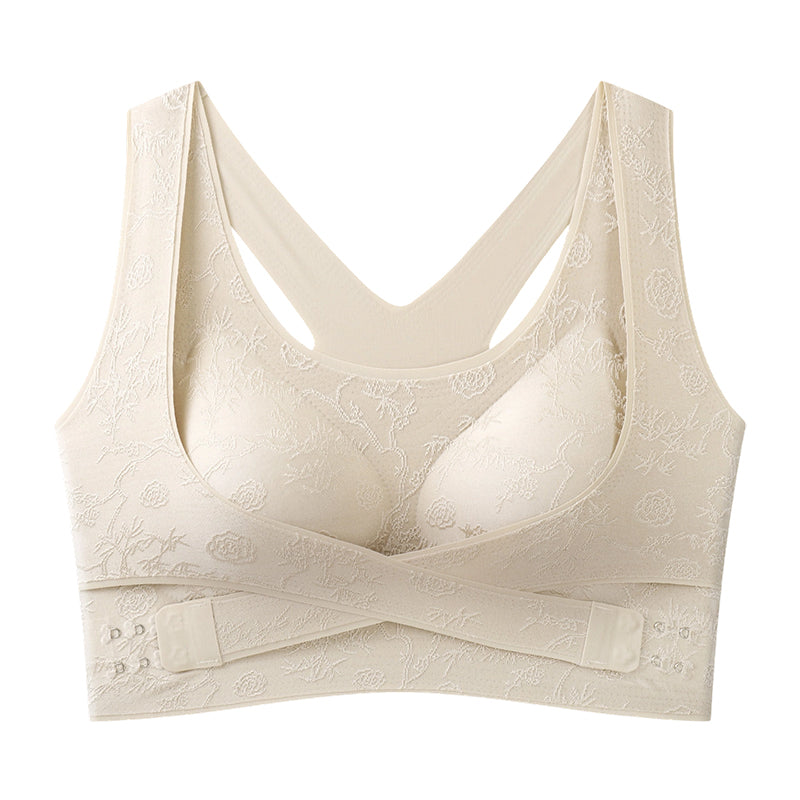 🌸 50 % Rabatt – Sport-BH mit Cross-Back-Design – formend, stützend & vielseitig – ideal für Yoga, Fitness & Alltag 💪