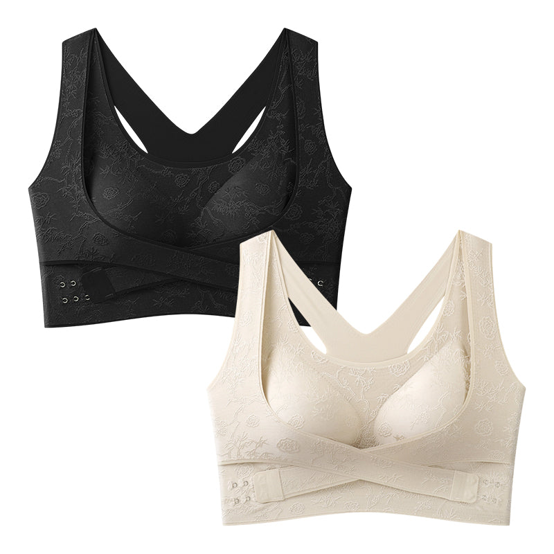 🌸 50 % Rabatt – Sport-BH mit Cross-Back-Design – formend, stützend & vielseitig – ideal für Yoga, Fitness & Alltag 💪
