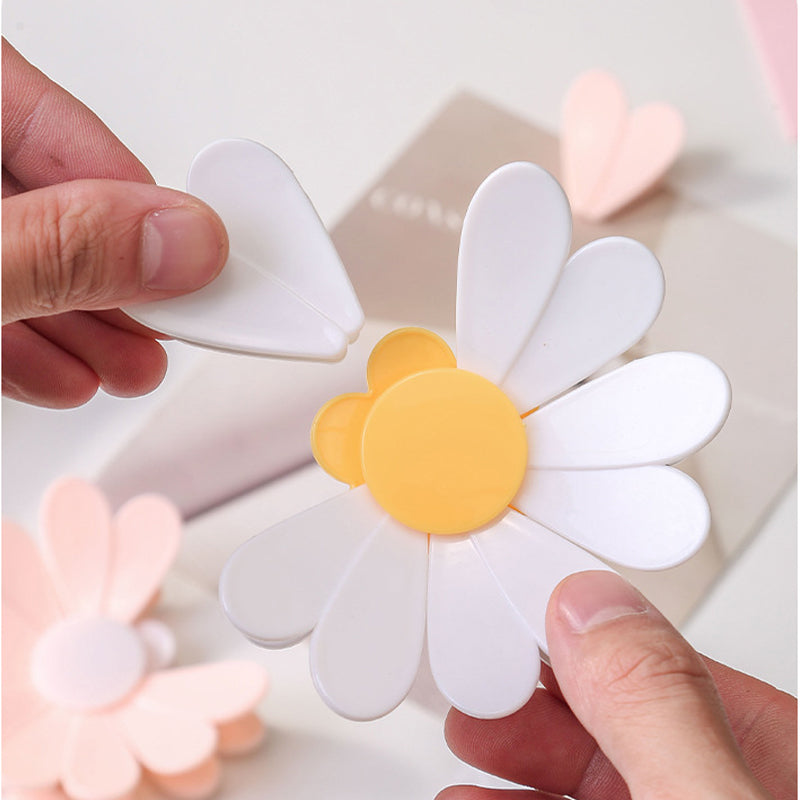 🔥Solange der Vorrat reicht 42 % Rabatt!🌸Magnetisches Verschlussclip-Set mit Gänseblümchen-Motiv