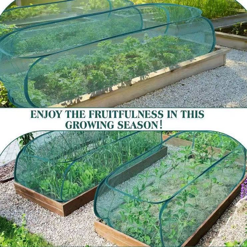 🌱 50% RABATT! ✨ 3-in-1 Pop-Up Pflanzenschutz-Netz – Schützt Vor Insekten, Frost & Sonne, Sofort Aufbaubar & Perfekt Für Garten & Balkon 🌿