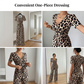 👗 50% RABATT! 🐆 Leoparden-Jumpsuit – V-Ausschnitt, Tailliert & Weites Bein Im Retro Y2K Style Für Einen Trendigen Look 💃