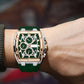 💎 -50% auf Moderne Fassförmige Gehäuseuhr für Männer！💎 Schweißresistentes Silikon, Multifunktionales Zifferblatt & Hervorragende Nachtsicht für Stil und Funktional