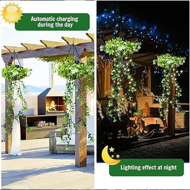 🌿 50% RABATT! 💡 Solarbetriebene Hängelampe aus Milangras – Natürliches Design, energiesparend & perfekt für Terrasse, Balkon oder Garten – erschaffe deine eigene Wohlfühloase ✨