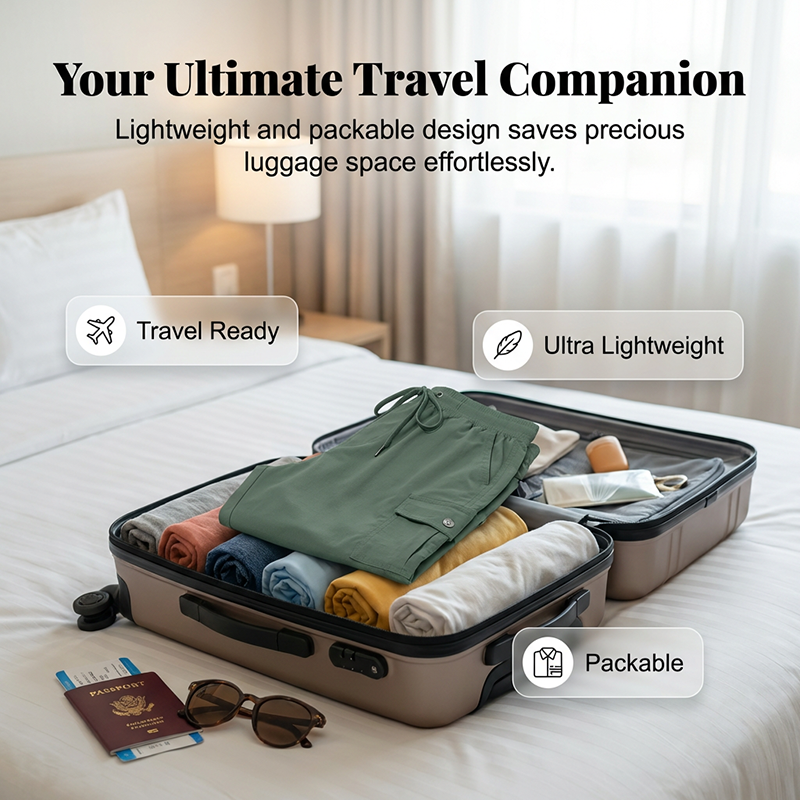 🩳 LIMITIERT 64% RABATT! ✨ Damen Cargo-Shorts – Schnelltrocknend, UPF 50+ & Praktische Taschen 🎒
