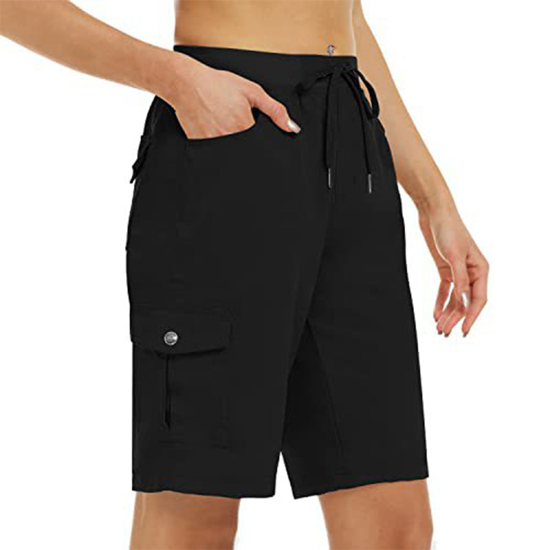 🩳 LIMITIERT 64% RABATT! ✨ Damen Cargo-Shorts – Schnelltrocknend, UPF 50+ & Praktische Taschen 🎒