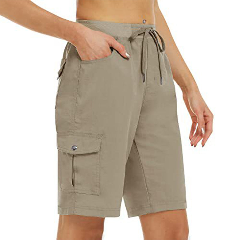 🩳 LIMITIERT 64% RABATT! ✨ Damen Cargo-Shorts – Schnelltrocknend, UPF 50+ & Praktische Taschen 🎒
