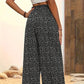👗⏰ 54% RABATT nur für kurze Zeit! Damen-Hose mit gerafftem Hohem Bund & Weitem Bein – Leicht, vielseitig & eleganter Oversize-Style 🌿