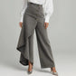 【⏰Nur noch 10 Stück – solange der Vorrat reicht】Asymmetrische Wickeljeans 👖 – trifft Culottes auf Hose. Hochgeschnitten für optisch längere Beine, weit & fließend, mit diagonalen Knöpfen. Im Handumdrehen zur Fashionista! ✨