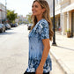 👚 60% RABATT! 🌸 Elegantes Damen-Kurzarmoberteil mit Blumendruck – Leichter Stoff, Romantisches Design & Perfekt Für Warme Tage ☀️