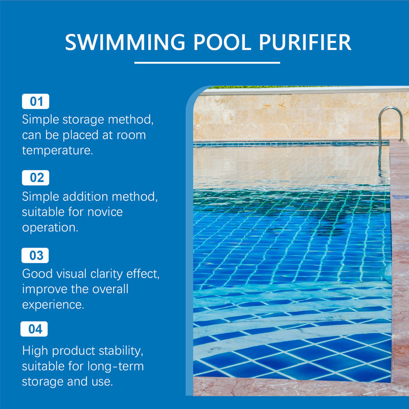 💧 Klärmittel für Schwimmbäder – kristallklares Wasser ganz ohne Aufwand! ✨ Schluss mit grünem Wasser und aggressiven Chemikalien – genießen Sie jederzeit ein gesundes, natürliches Badevergnügen. 🏊‍♂️💙