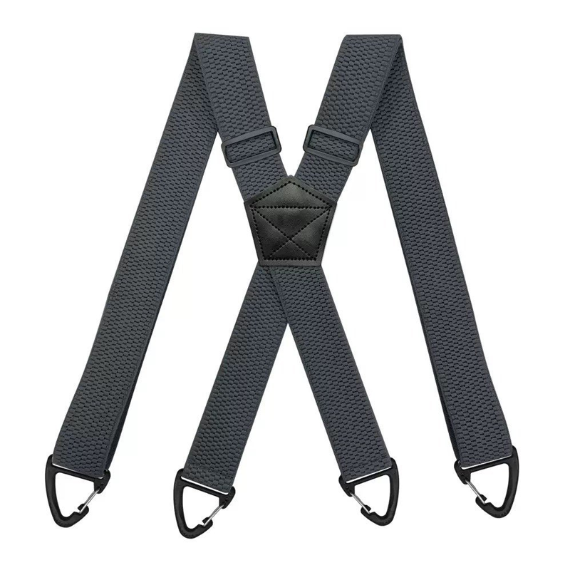 ⛰️ LIMITIERT: 50% RABATT! 🔥 Herren-Hosenträger (X/Y-Back) – 3,8 cm Breiter Maiskorn-Gurt mit Hakenclips für Outdoor & Alltag 🧗‍♂️