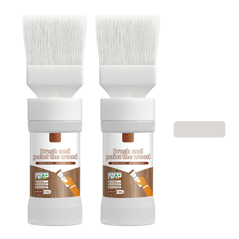 🖌️ 50% RABATT! 🔧 2-in-1 Holzrenovierungs-Pinsel – Repariert Kratzer, Deckt Abnutzung Ab & Ideal Für Möbel, Fußböden & Holzarbeiten 🪑