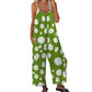 🌼50% RABATT !! ⏰Damen Jumpsuit mit Blumenmuster und weitem Bein