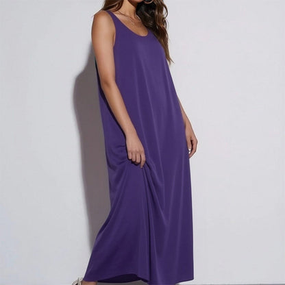 🌼2026 Neue Kollektion🌼 Damen Ärmelloses Lässiges Maxikleid 💃