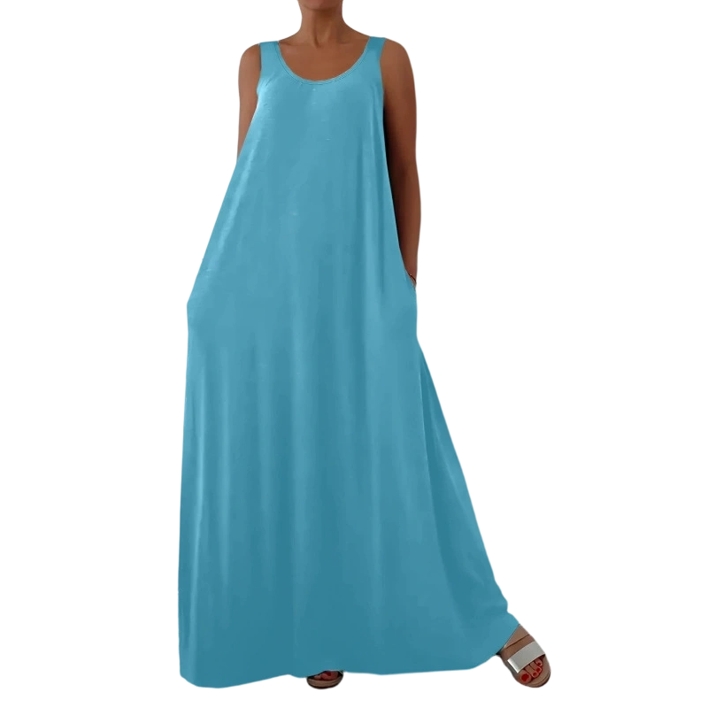 🌼2026 Neue Kollektion🌼 Damen Ärmelloses Lässiges Maxikleid 💃