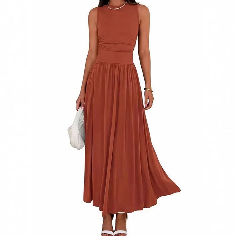 👗【Neues Modell 2026✨ – 50 % Rabatt】 Elegantes Damenkleid mit geraffter Taille und Taschen – figurschmeichelnd, bequem & alltagstauglich 👜✨
