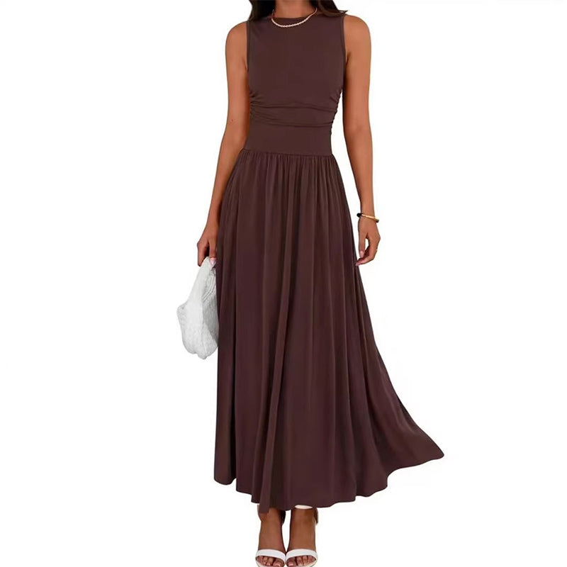 👗【Neues Modell 2026✨ – 50 % Rabatt】 Elegantes Damenkleid mit geraffter Taille und Taschen – figurschmeichelnd, bequem & alltagstauglich 👜✨