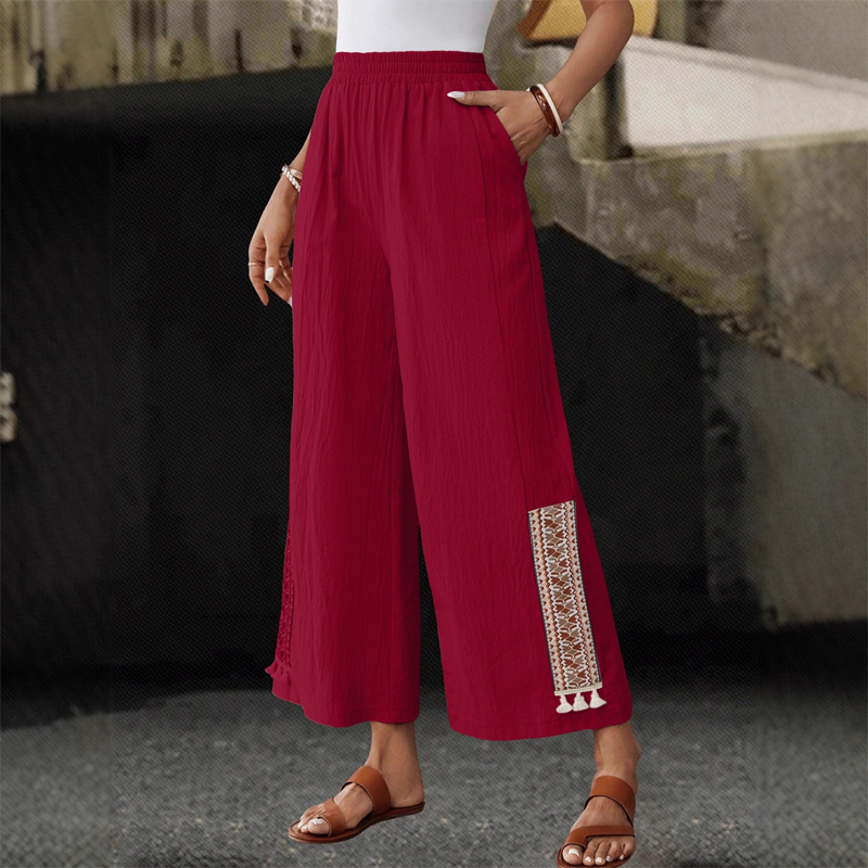 👖 ✨50% RABATT! ✨ Weite Damenhose – Elastisch, Elegant & Praktisch! ✨