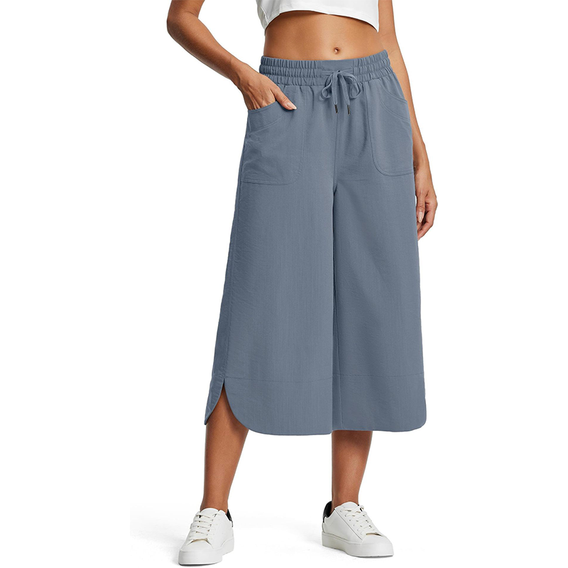 🌼 JETZT 50 % RABATT! 🌼 Einfarbige Shorts mit lockerer Passform für Damen