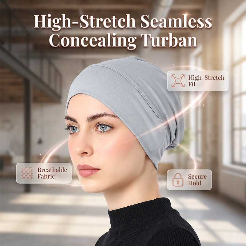 🌺✨50 % RABATT!✨ Hochwertiges Elastisches Kopftuch – Elastisch, Rutschfest & Vielseitig! ✨
