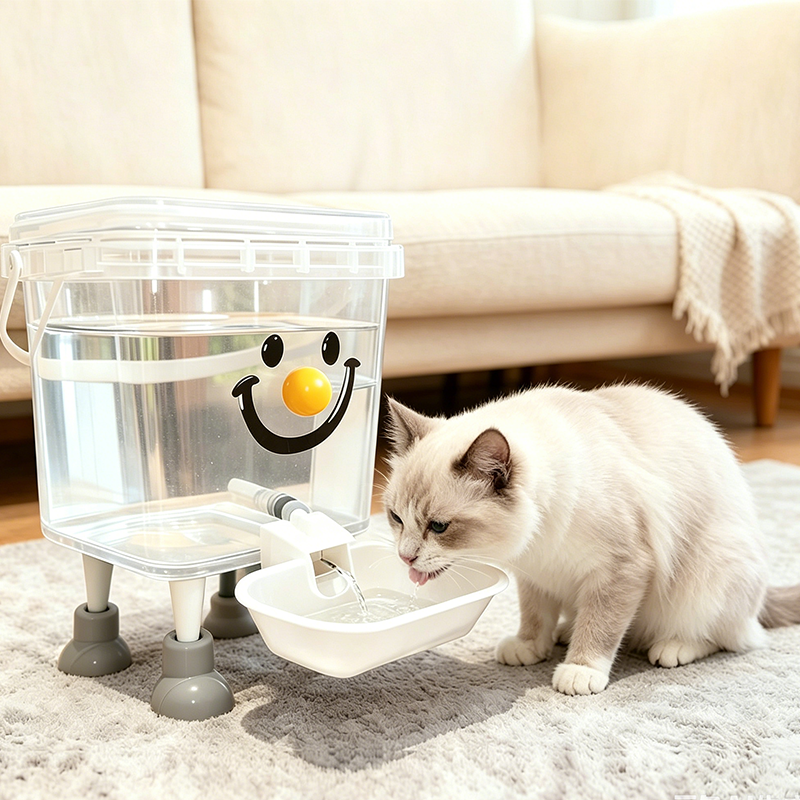 🐶 50 % RABATT ✨ Wasserspender für Haustiere – 3L/5L, Schwerkraftprinzip & leicht zu reinigen – Frisches Wasser nach Belieben, ideal für Hunde, Katzen oder mehrere Tiere