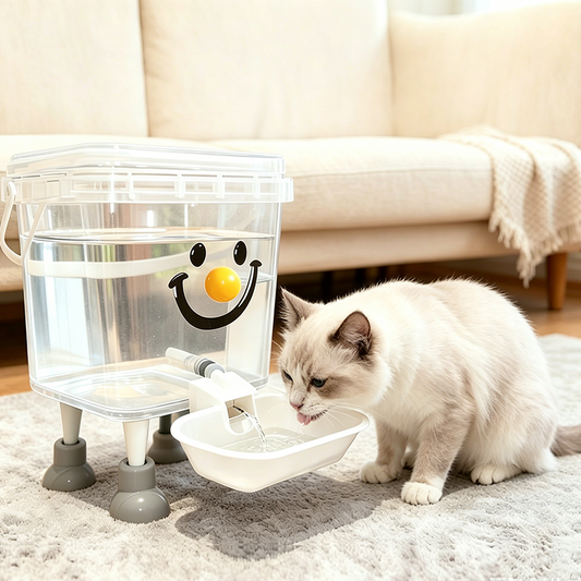🐶 50 % RABATT ✨ Wasserspender für Haustiere – 3L/5L, Schwerkraftprinzip & leicht zu reinigen – Frisches Wasser nach Belieben, ideal für Hunde, Katzen oder mehrere Tiere
