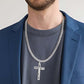 ✝️ 50 % RABATT! ⏰ Zartes, zeitloses Kreuz-Halsband – Feine Handwerkskunst, Edelstahl & dezenter Glanz – perfekt für den Alltag oder als bedeutungsvolles Geschenk 💛