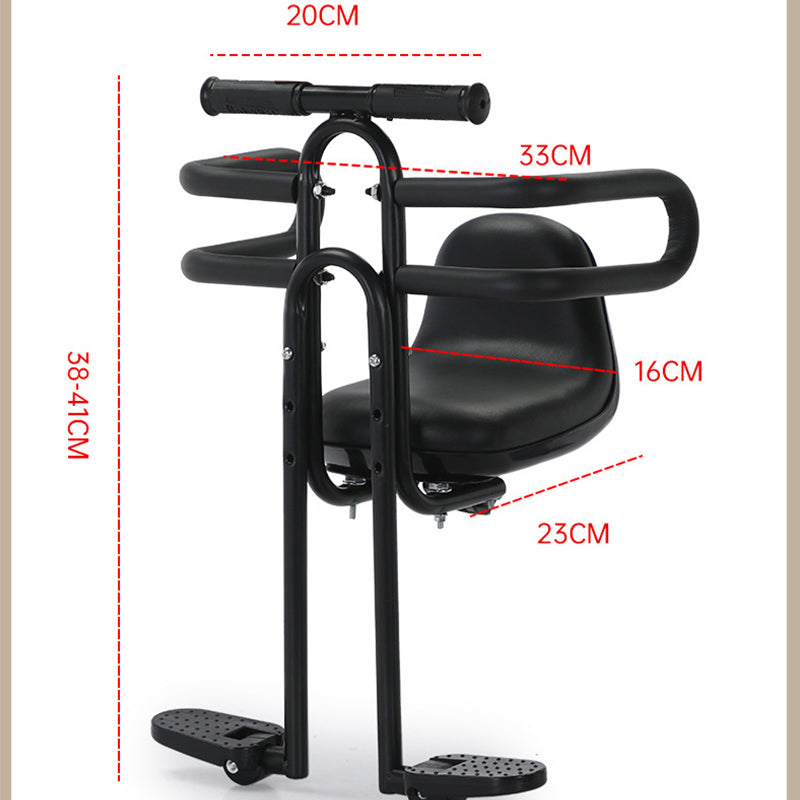 👶 –50% RABATT | Sicherer Front-Kindersitz für maximale Nähe & Schutz! 🚲🔒