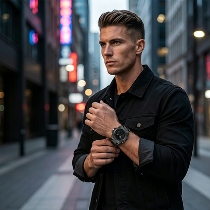⌚️💧 Wasserdichte Sportuhr für Herren – 50% RABATT! Robust, multifunktional & perfekt für Sport, Outdoor & Alltag 🏊‍♂️🚴‍♂️