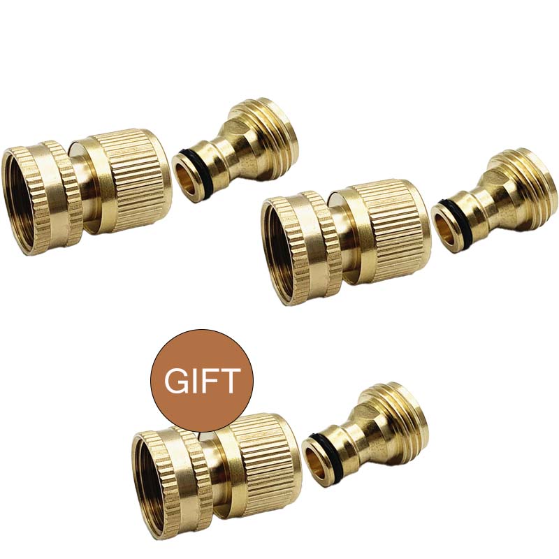 🔩 3/4" Messing-Schnellkupplung – Rostfrei, auslaufsicher, universell einsetzbar 💧