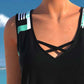 🩱 LIMITIERTES ANGEBOT 50% RABATT! ✨ Sportlicher Damen Bikini – Criss-Cross, Boyshorts, Inklusive Größen 🌊