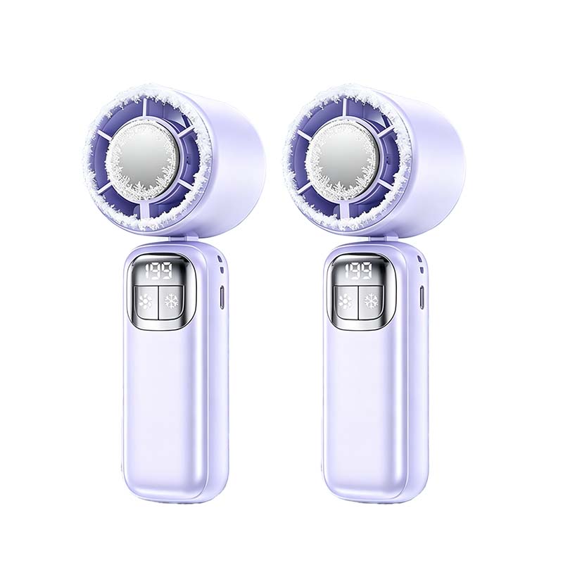 Neues 5-in-1-Kühlgerät 2026 – Handventilator mit Halbleiter-Kühlfunktion – Kühlplatte, 199 Windgeschwindigkeitsstufen, 5-in-1-Funktion und 72 Stunden Akkulaufzeit ❄️🌀