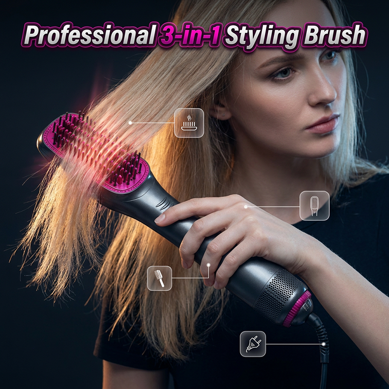 🎉 Sonderangebot heute! 💕 Multifunktionale Stylingbürste