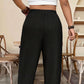 👖 50% RABATT! 🌾 Damen Leinen-Optik Freizeithose – Elastischer Bund, lockerer Schnitt & Taschen – Super bequem für Alltag, Reisen oder warme Tage – stilvoll & leicht 🤍✨