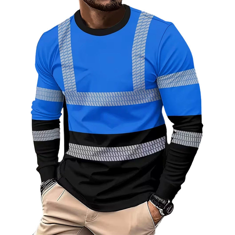 👕 55% RABATT! 🏃‍♂️ Sportliches Herren-Longsleeve – Feuchtigkeitsableitend & mit dezentem Print – Perfekt für aktive Tage, Joggen oder Freizeit – atmungsaktiv und bequem 🌿