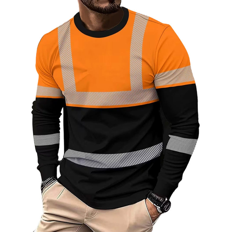 👕 55% RABATT! 🏃‍♂️ Sportliches Herren-Longsleeve – Feuchtigkeitsableitend & mit dezentem Print – Perfekt für aktive Tage, Joggen oder Freizeit – atmungsaktiv und bequem 🌿