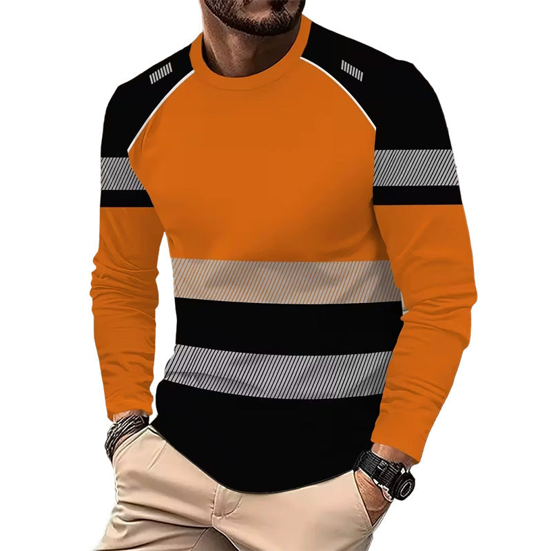 👕 55% RABATT! 🏃‍♂️ Sportliches Herren-Longsleeve – Feuchtigkeitsableitend & mit dezentem Print – Perfekt für aktive Tage, Joggen oder Freizeit – atmungsaktiv und bequem 🌿